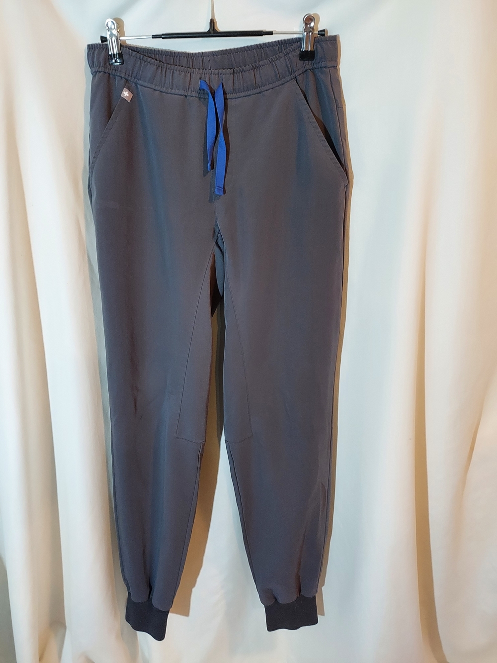 FIGS Zamora Jogger Scrub Pants Graphite Gray Women's Size XS Petite